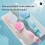 Máquina de fumaça interativa com efeito elástico 1ml rosa 6