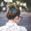 Conjunto de 6 scrunchies de tecido azul-marinho 7