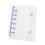 Cahier A7 rechargeable avec pages détachables 6