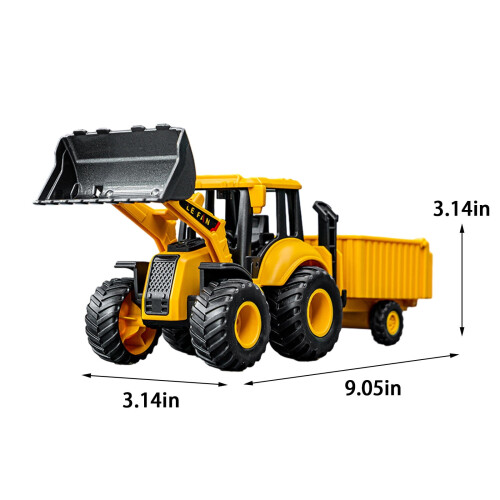 Engineering Vehicle Toy for Kids 3+ Realistic Push-Pull 2