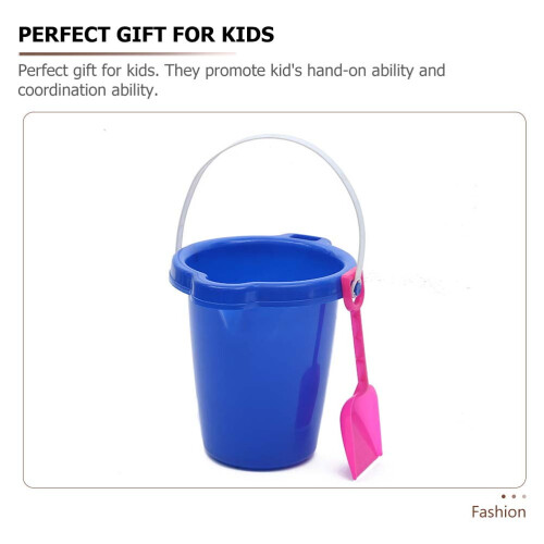 Sand Bucket Plastic Assorted Color 2 Pcs 1