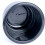 Black Recessed Plastic Cup Holder Set of 3 7