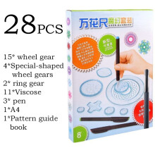 SOFEIYA spirograph drawing stencil set 28 pieces