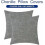 Örngott i chenille, 22x22 tum, 2-pack, medium 6