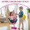 Pink Karaoke Microphone with Stand 1 pc 3