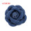 Denimblomster til DIY-klær og tilbehør 5 stk 3