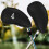Black Golf Club Covers PU Material 12 Pcs 5