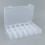 Plastic Jewelry Organizer Box 36-Grid with Adjustable 4