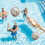 Inflatable Playground Ball Durable PVC 10 Inch 3