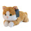 Peluche Chat Lestée Jaune Douce 1 pièce 2