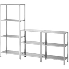 ikea HYLLIS Indoor Outdoor Shelving Unit 180x140cm