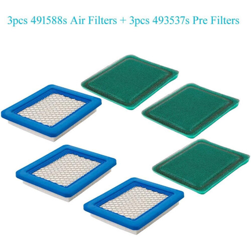 Luftfilter med forfilter for Toro og Craftsman Push Lawn 1
