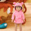 Pig-shaped doll clothes accessories 1 piece 4
