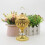 Porte-encens vintage doré (1 pièce) 4