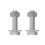 M2.5 screw set for turntable cartridge mounting 1