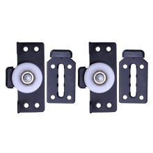 Hardware Accessories 4 Pcs Sliding Door Wardrobe Pulleys Wooden Door Sliding Door Small Hanging Wheels Silent Wheels