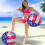 Bola de praia patriótica com a bandeira americana, 91 cm (36 polegadas) 6