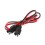 Cabo de extensão com conector SAE macho para fêmea, 12 AWG 2