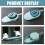 Commode Bucket Blue PP Elderly Use 1 Piece 5
