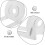 CD-houderstandaard wit hout 1 set 5