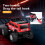 Carro RC Off-Road com Controle Bluetooth, Velocidade Ajustável e LEDs 5