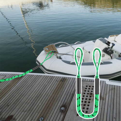 WZXPWT Bungee Dock Line with Snubber 4FT 2