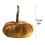 Samtkürbis-Plüschkissen, Herbstdekoration, 15 cm 3