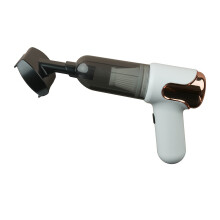 (White) Cordless-like freedom, for Dogs & Cats - Lightweight, Compact design with Powerful Suction for Carpets, Hardwood Floors