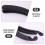 Zwarte plastic haarclips voor dames, 6 stuks 3