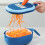 Grönsaksskärare Plast Rostfritt Stål 1 Styck 4