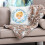 Easter Character Printed Cushion Microfiber 13.8"x13.8" 4
