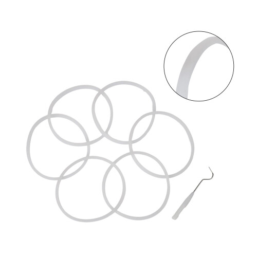 Rubber Gaskets Replacement Seal 8.2 cm for Blender 6 Pack 2