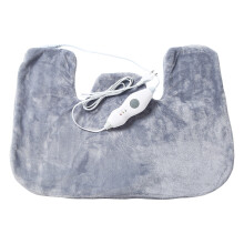 Electric heating shawl for neck and shoulders blue