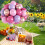Party Balloons Set Multi-Color Polyester 30Pcs 5