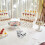 MLINS Checkered Paper Tea Cups 20 Pcs 7
