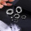 Surgical Steel Captive Bead Nose Ring Silver 0G 8mm 3