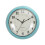 Ionze retro round turquoise metal wall clock light blue 1