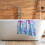 Butterfly Hand Towels Purple Blue 2 Pack 7