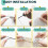Furniture Wall Anchors Anti-Tip 6-Pack White 8
