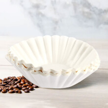 HBASD 8-12 Cup Basket Coffee Filters Natural Unbleached