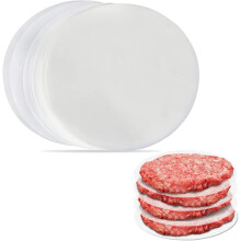 Papel para hamburguesas Ghojet, 15 cm (6 pulgadas), 100 unidades