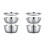Bassine en acier inoxydable avec râpe (2 pièces) 1