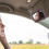 Rechargeable Car Visor Mirror with 3 Light Modes Clip-On 8