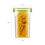 Transparent Kitchen Grain Storage Jar Double-Sealed 1