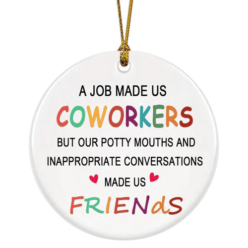 Christmas decorations for colleagues, 1 set
