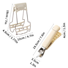 Stainless Steel Bowl Clamp Food Grade 2PCS