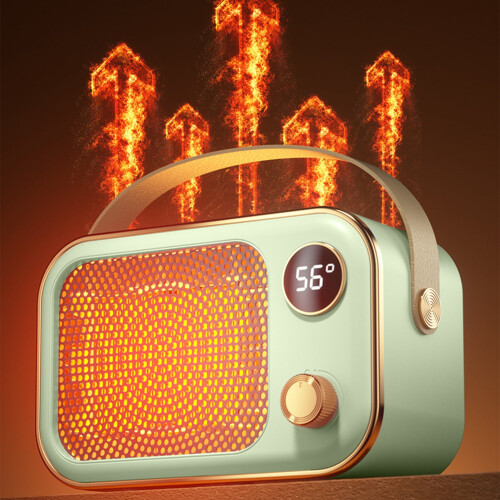 Portable Electric Heater Ceramic Bladeless 1500W 1