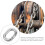Stainless Steel Locking Carabiner Clips 5 Pcs 3