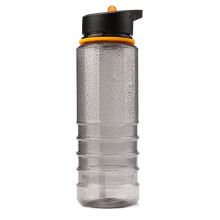 Straw Water Bottle for Cycling and Hiking Yellow750ml