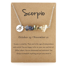 Rose Gold Locket Choker Necklace with Constellation Stone